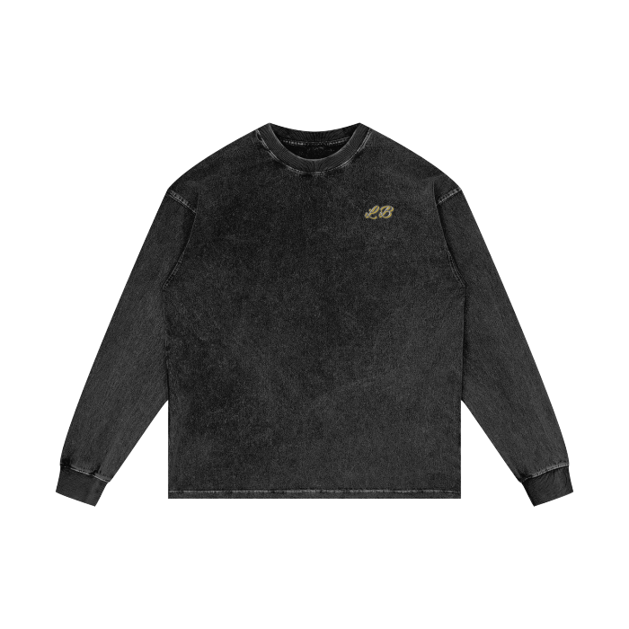 LB'S - Acid washed Long Sleeve