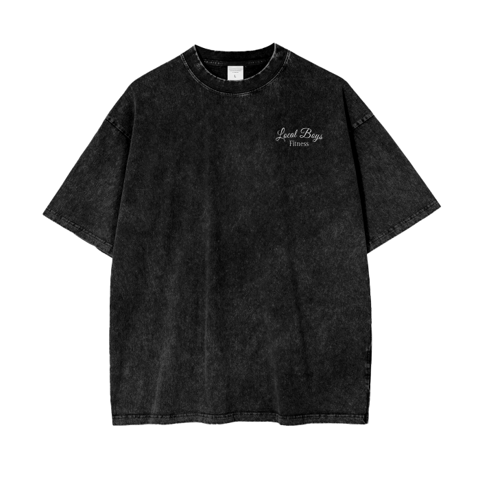 LB'S - Acid Washed Oversized T-shirt