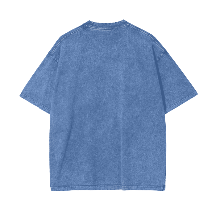 LB'S - Acid Washed Oversized T-shirt