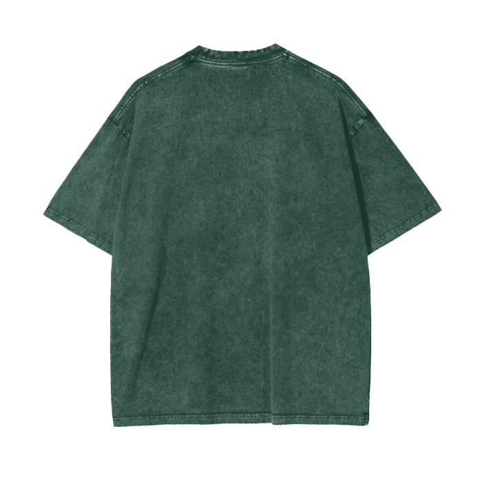 LB'S - Acid Washed Oversized T-shirt