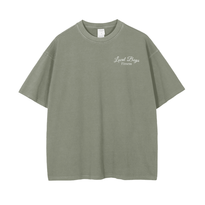 LB'S - Vintage Wash Drop T-Shirt