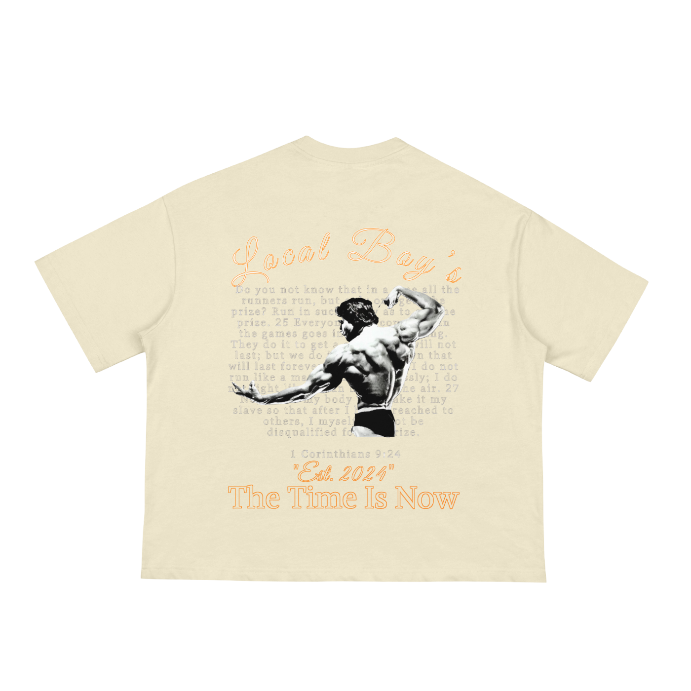 LB'S- "Arnold" White T