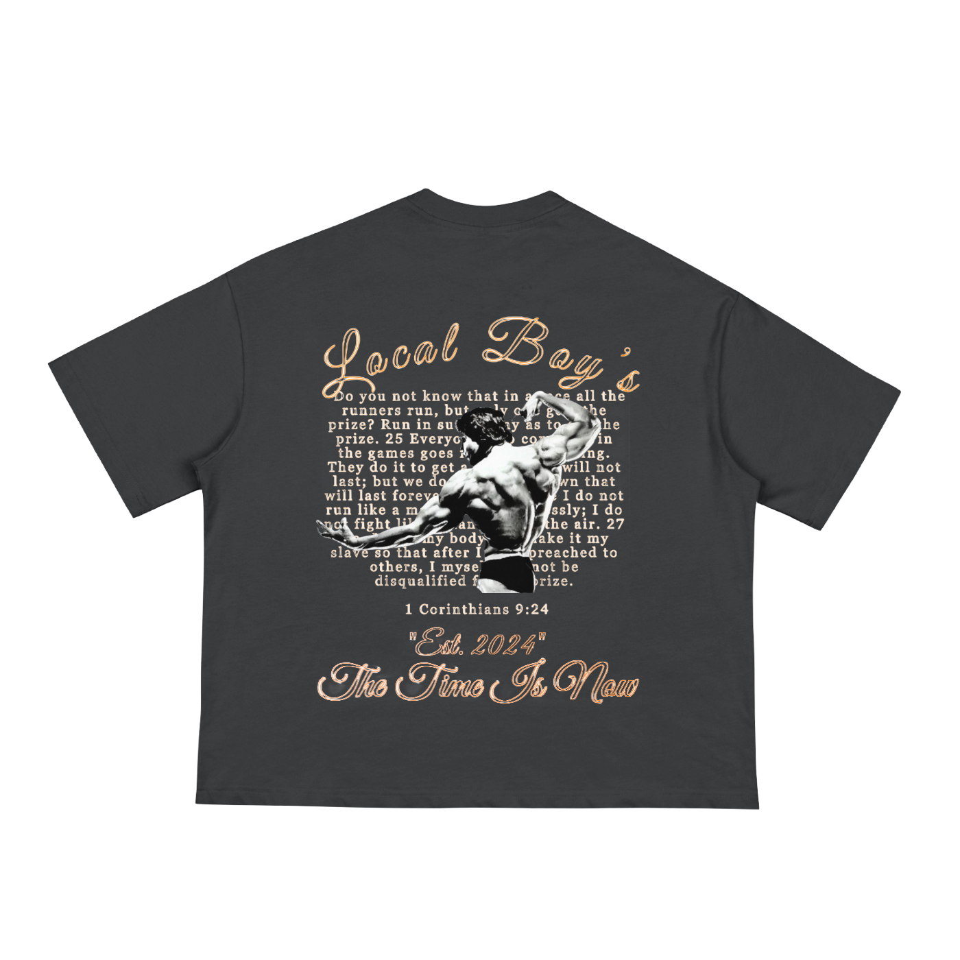 LB's- "Arnold" Black T