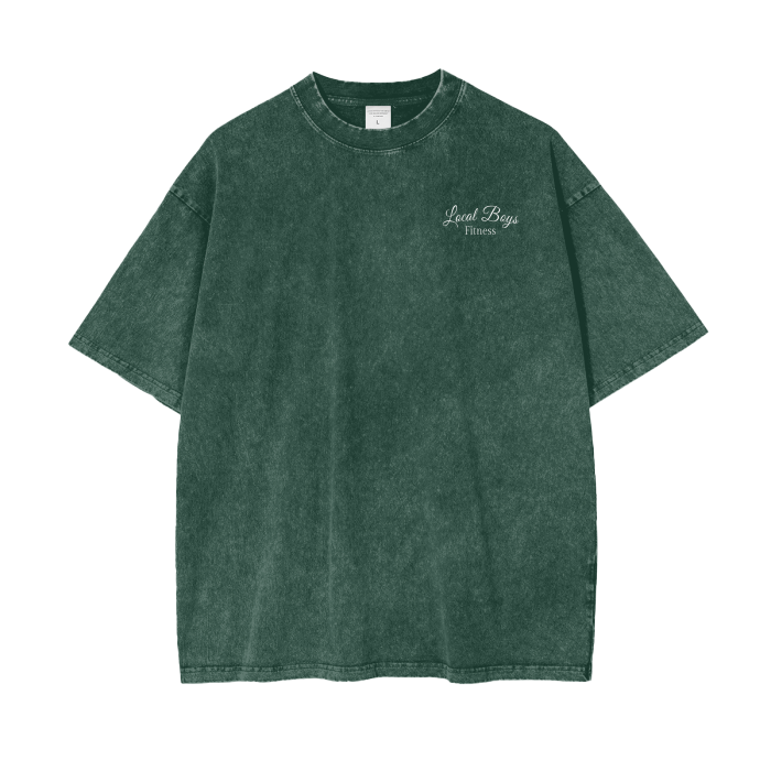 LB'S - Acid Washed Oversized T-shirt