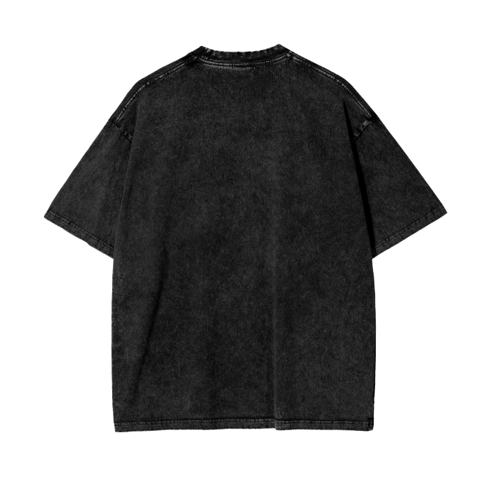 LB'S - Acid Washed Oversized T-shirt