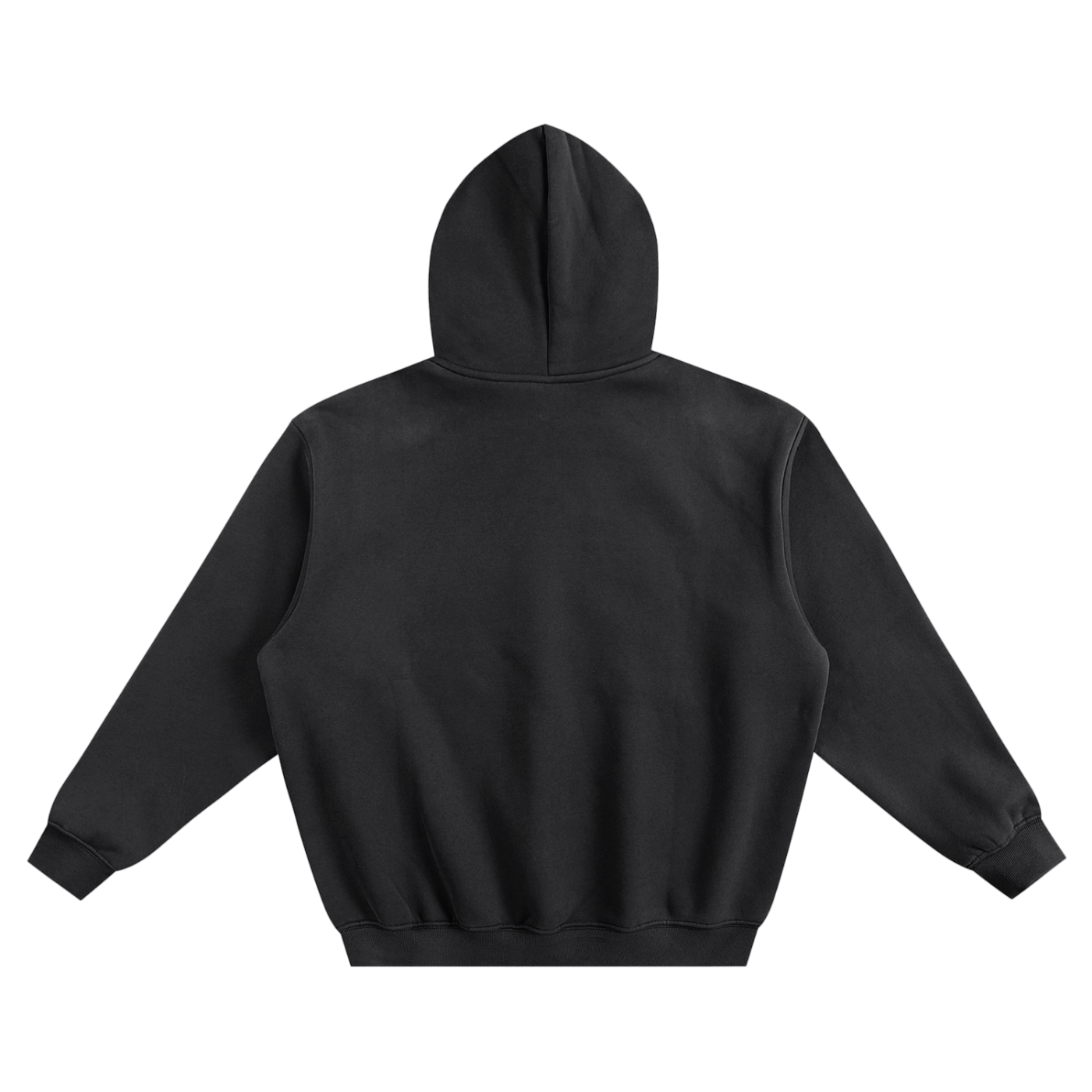 LB'S Fleeced Boxy Hoodie