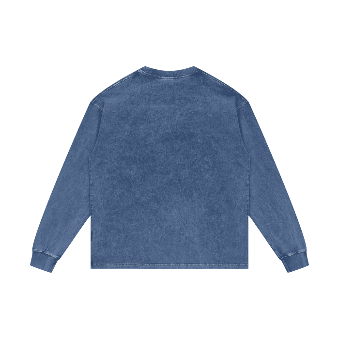 LB'S - Acid washed Long Sleeve