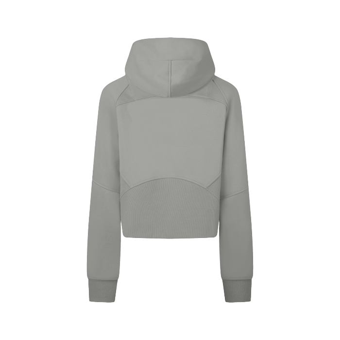 Local Girl's - Cropped Zip Through Sweatshirt