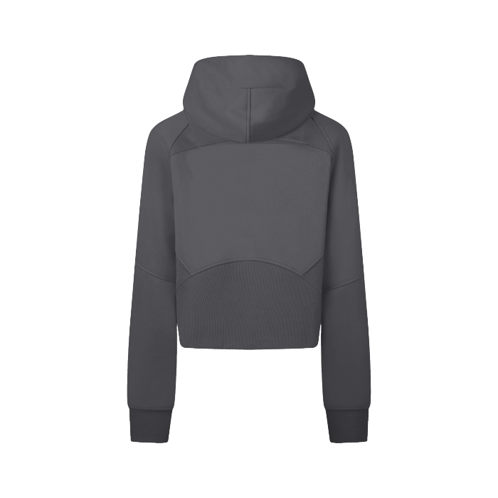 Local Girl's - Cropped Zip Through Sweatshirt