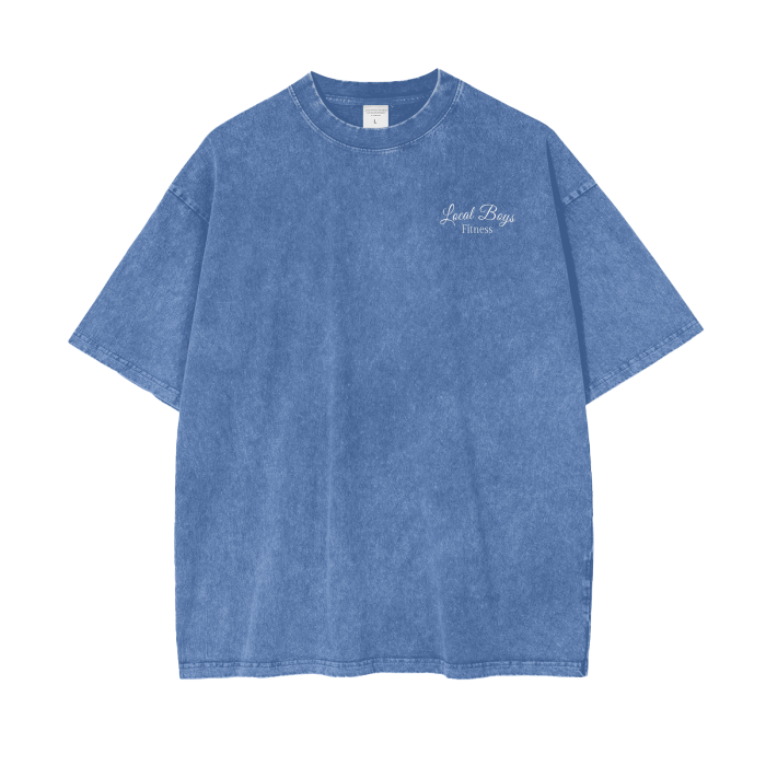 LB'S - Acid Washed Oversized T-shirt