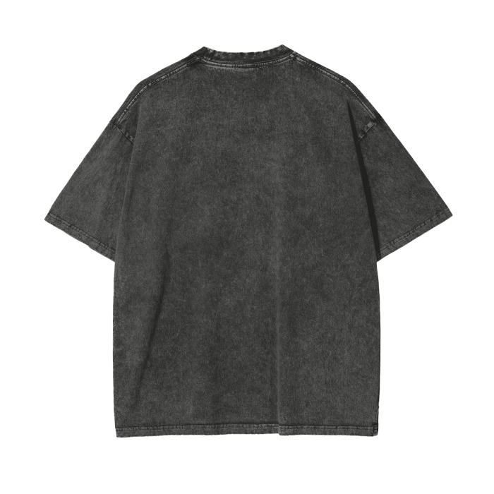 LB'S - Acid Washed Oversized T-shirt