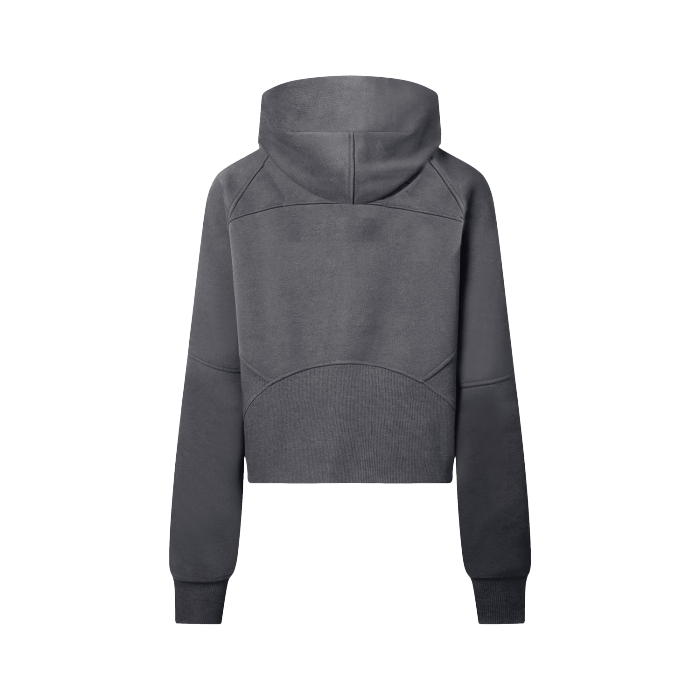 Local Girl's - Cropped Half-Zip Hoodie