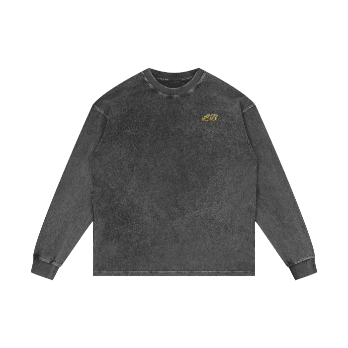 LB'S - Acid washed Long Sleeve