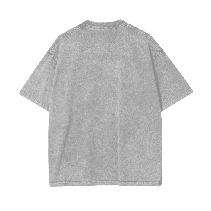 LB'S - Acid Washed Oversized T-shirt