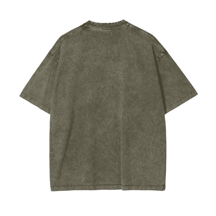 LB'S - Acid Washed Oversized T-shirt