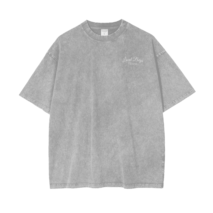 LB'S - Acid Washed Oversized T-shirt