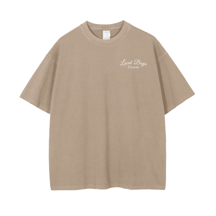 LB'S - Vintage Wash Drop T-Shirt