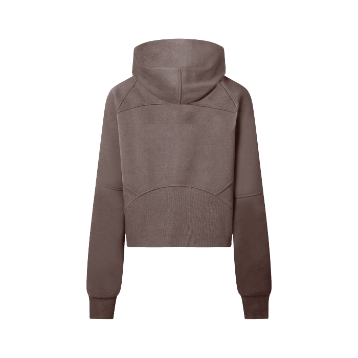 Local Girl's - Cropped Half-Zip Hoodie