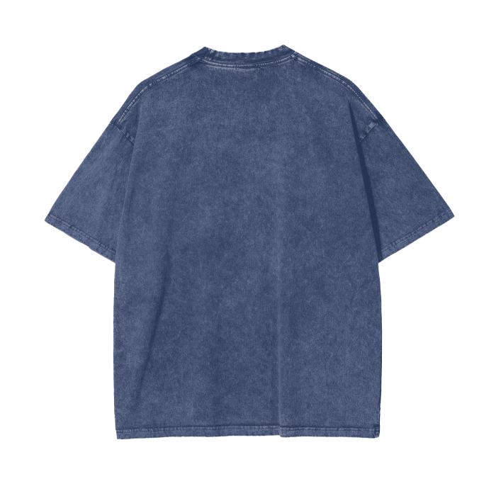 LB'S - Acid Washed Oversized T-shirt