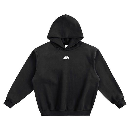 LB'S Fleeced Boxy Hoodie