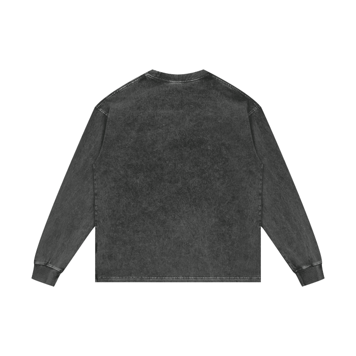 LB'S - Acid washed Long Sleeve