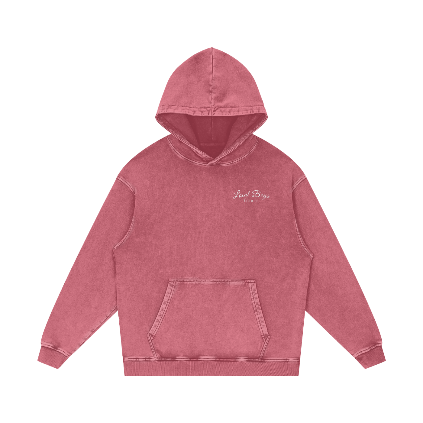 LB'S- "Arnold" Acid Washed Hoodie