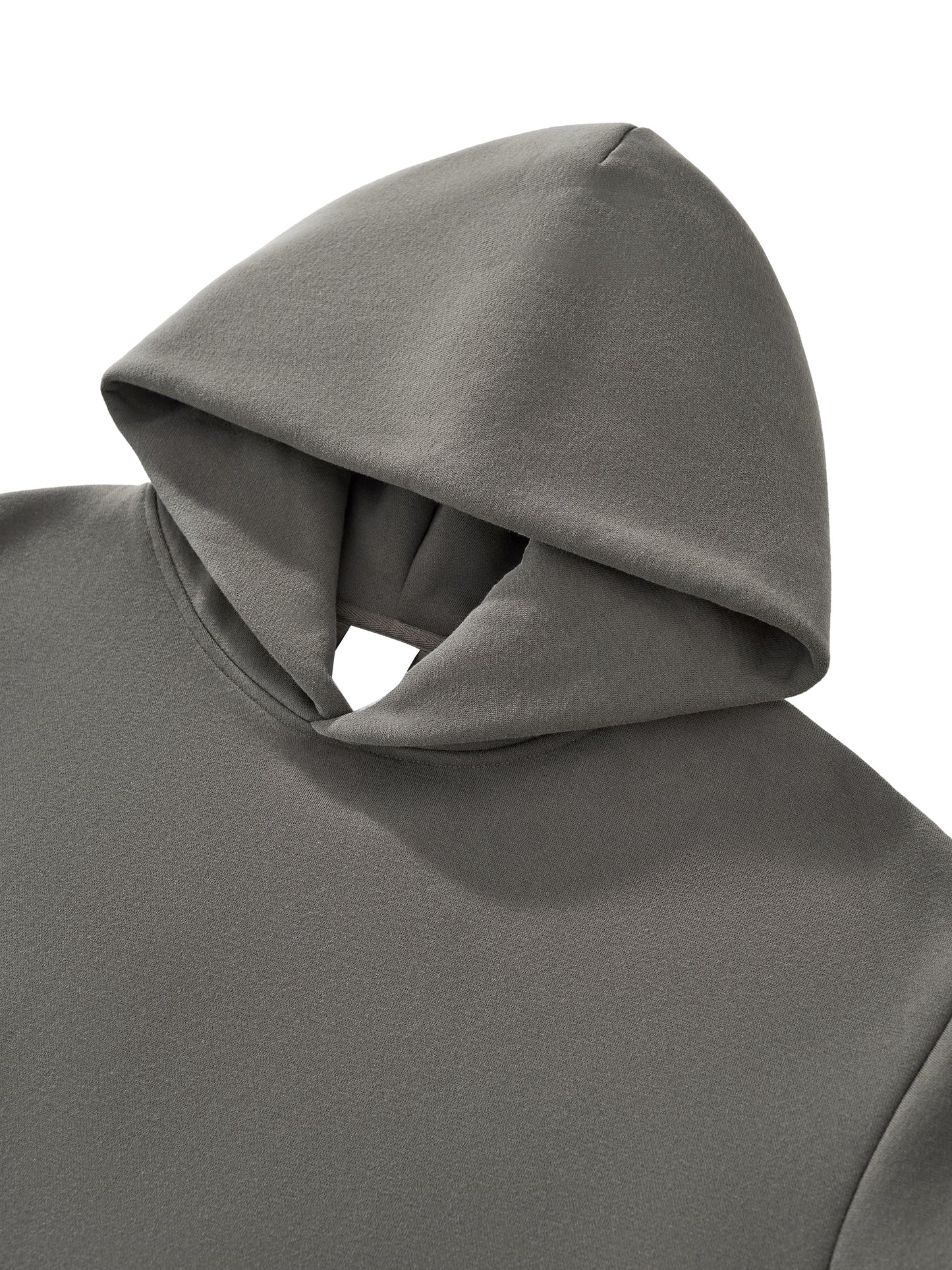 LB'S Fleeced Boxy Hoodie
