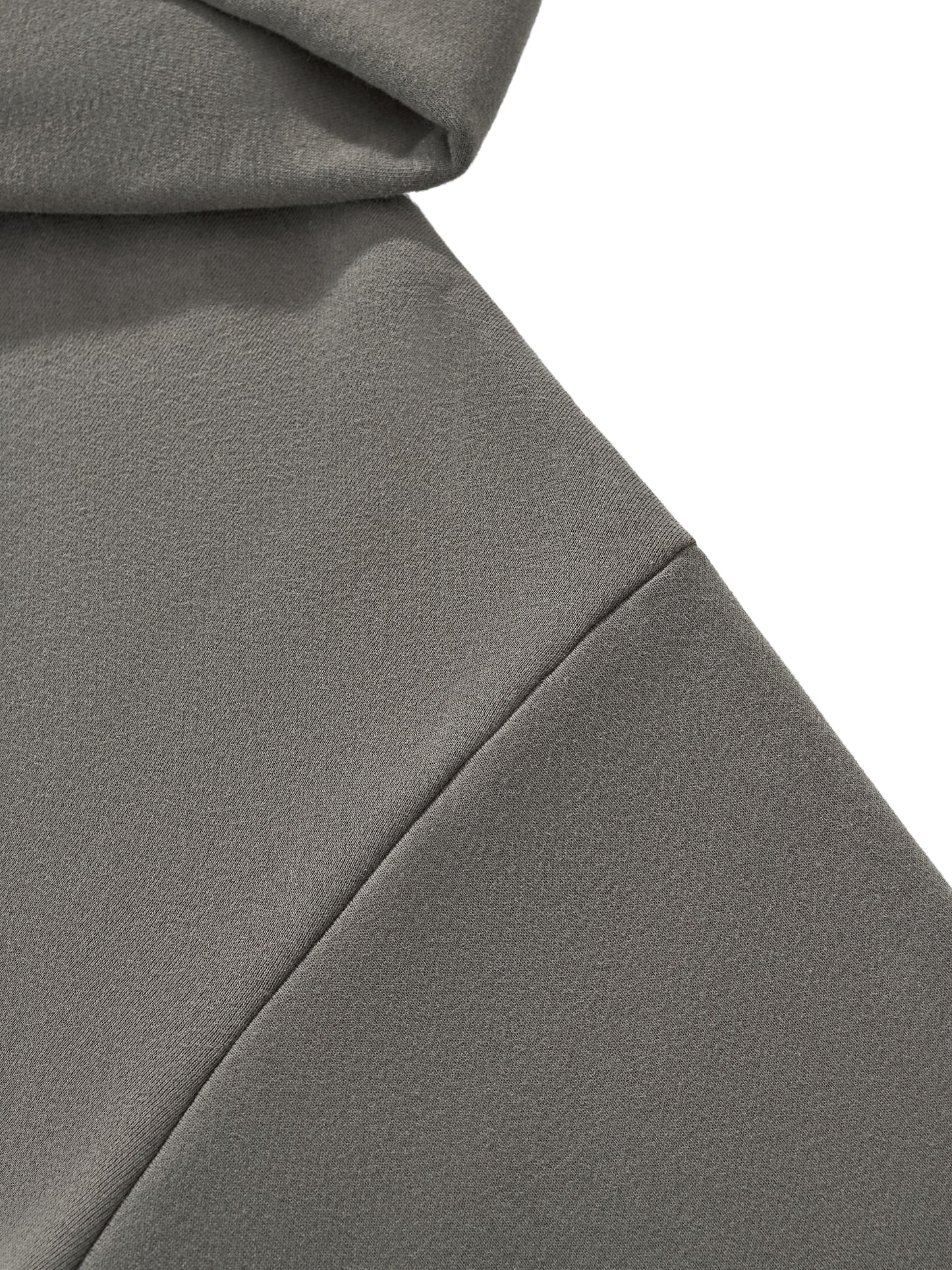 LB'S Fleeced Boxy Hoodie