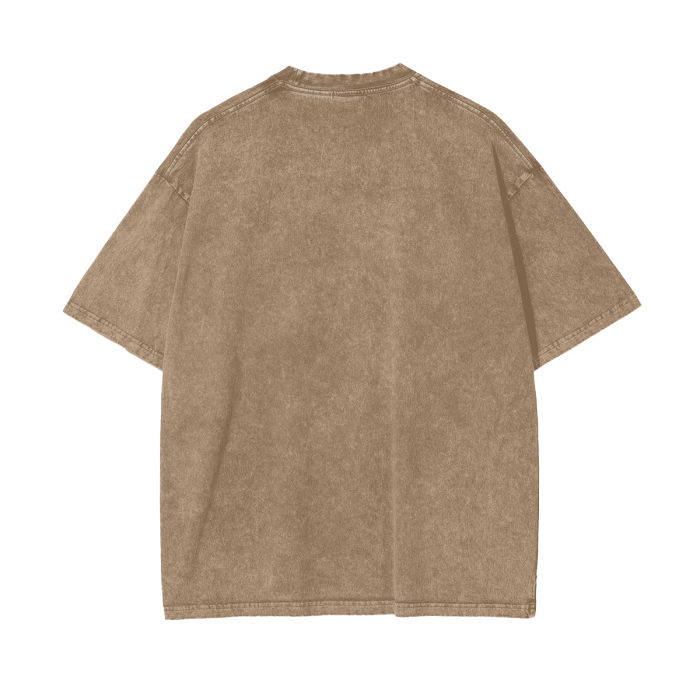LB'S - Acid Washed Oversized T-shirt