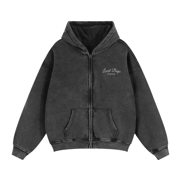 LB'S - Zip Through Boxy Jacket